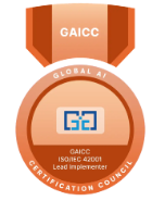 GAICC ISO/IEC 42001 Lead Implementer badge